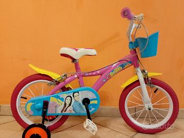 Bici bimba 14" me contro te MAI USATA 