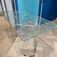 TAVOLO  DECORATIVO in Vetro Multistrato 