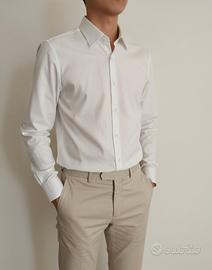 Camicia bianca semplice And Camicie taglia M