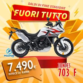 ZONTES 703 F - NUOVA DA IMMATRICOLARE AL PREZZO DI