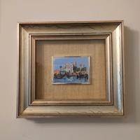 Elio Lazzari - Olio su Lastra d'Argento 999 - 1980