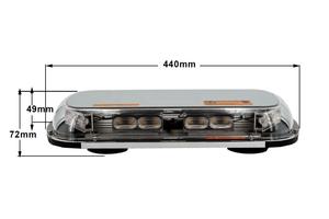 Minibarra lampeggiante magnetica/permanente