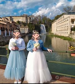 abito prima comunione o damigella 