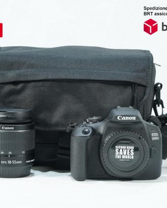 Canon EOS 2000D + 18-55 3.5 5.6 IS II