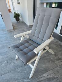 Sedia relax da giardino