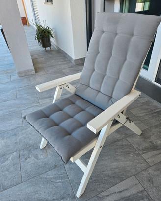 Sedia relax da giardino