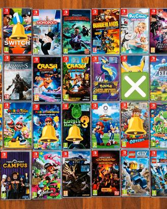 Lotto 29 Giochi Nintendo Switch 