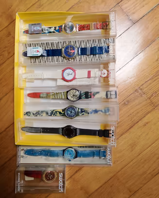 6 orologi originali Swatch