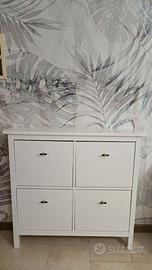 Scarpiera Ikea Hemnes a 4 scomparti
