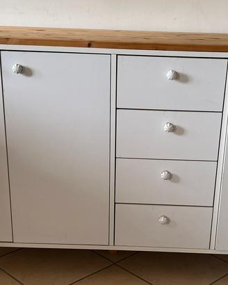 Credenza buffet servante bianca