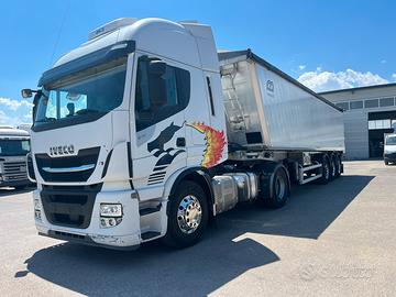 Iveco Stralis 510 semirimorchio Menci ribaltabile