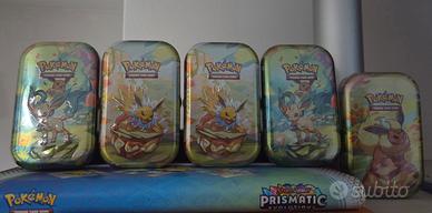 Pokémon Evoluzioni Prismatiche Mini Tin SIGILLATE