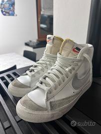 Nike blazer mid donna argento on sale