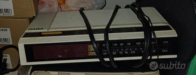 radio sveglia - vintage