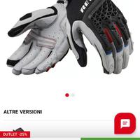 Guanti moto Revit sand estivi tg XL