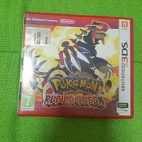 pokemon rubino omega con custodia