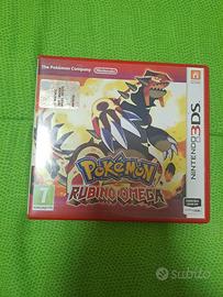 pokemon rubino omega con custodia