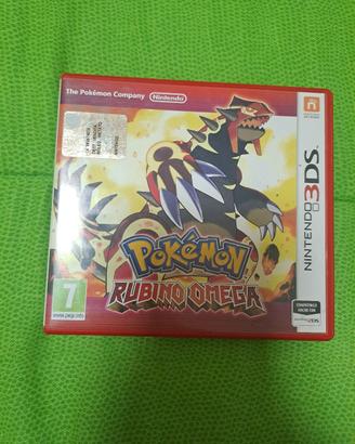 pokemon rubino omega con custodia