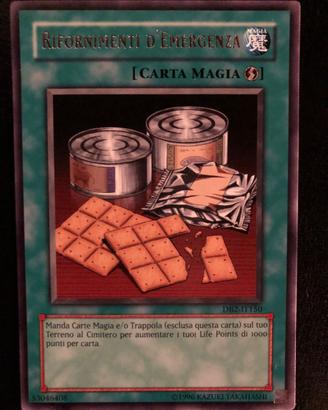 Yugioh rifornimenti d emergenza db2 it150 rara