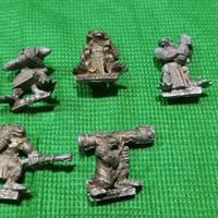 Warhammer Fantasy Uomini Ratto Set 5 Pezzi