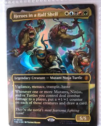 14 CARTE MAGIC TUTTE FOIL E TUTTE RARE/MITICHE