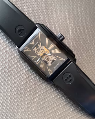 EMPORIO ARMANI Meccanico scheletrato - eccellente