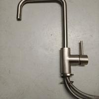 Miscelatore monocomando finitura acciaio inox