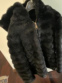 Giubbotto Pelliccia ecologica modello bomber