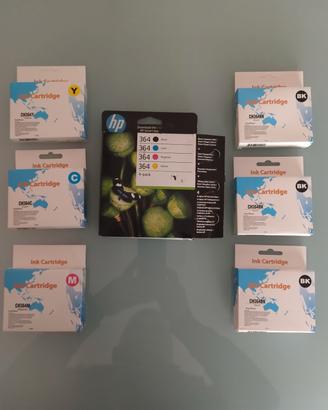 Cartucce Stampante HP con microchip 364 
