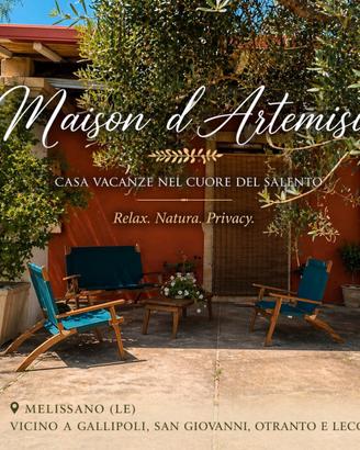 Casa in campagna-fino a 7 posti,Salento.Ugento