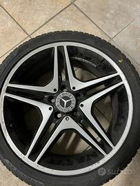 Cerchi in lega diamantati Mercedes AMG 18+gomme.