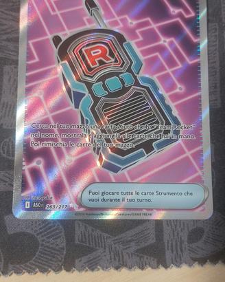 carta Pokemon 263/217