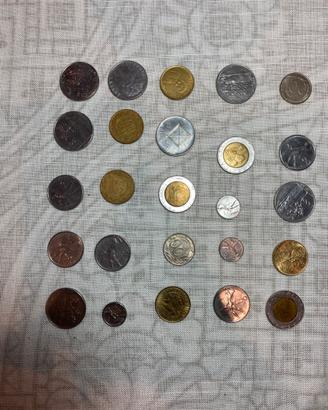 Lotto di 180 monete, lire della Repubblica.