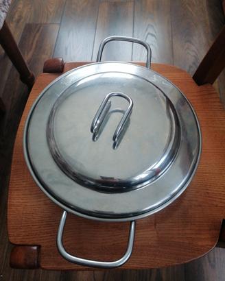 Padella  in acciaio inox marca frabosk