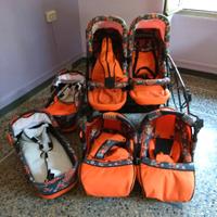 passeggino gemellare 
