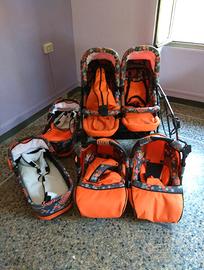 passeggino gemellare 