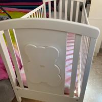 Lettino con le sbarre Erbesi 0-5 anni