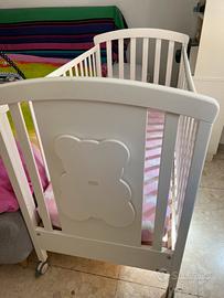 Lettino con le sbarre Erbesi 0-5 anni