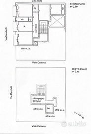 Appartamento 4 vani con ascensore a Corato