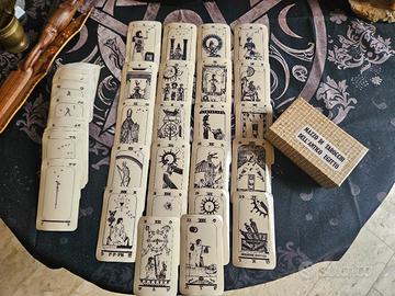 antiche carte divinatorie egiziane 78 carte