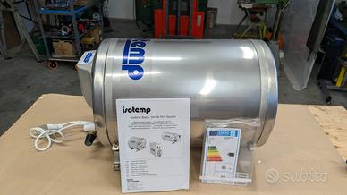 Boiler nautico Isotemp 40 L nuovo con ammaccature