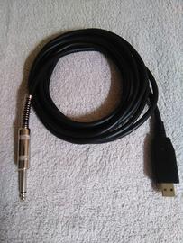 Cavo USB a jack 6,3 mm
