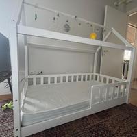 Letto bambino struttura arredo casetta