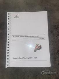 Manuale stazione di Servizio Piaggio Beverly 350