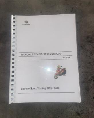 Manuale stazione di Servizio Piaggio Beverly 350