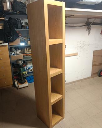 mensola doppia ikea in rovere