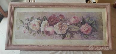 QUADRO FIORI CM. 112 x CM. 52