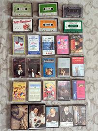 26 Musicassette originali + convertitore CD auto