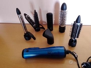 Asciugacapelli intercambiabile con 6 accessori 
