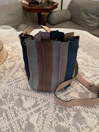 Borsa secchiello multicolor